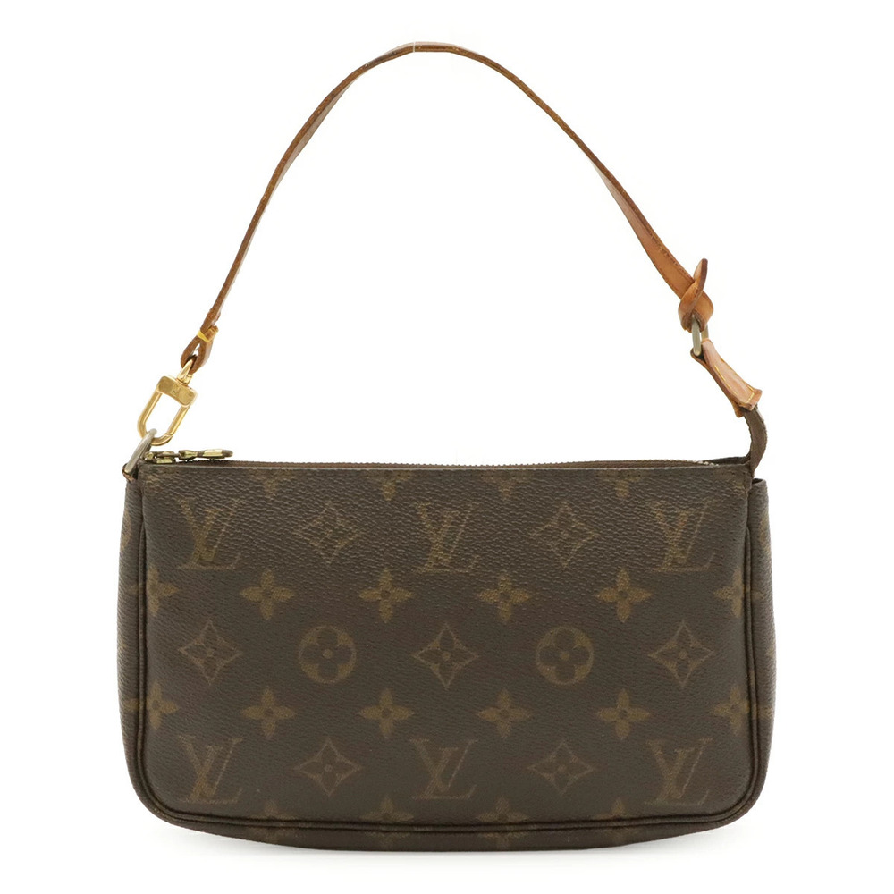 LOUIS VUITTON Monogram Pochette Accessoires Accessory Pouch Clutch Handbag Bag